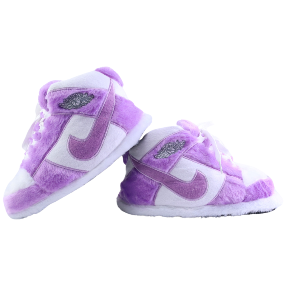 Stepcorner Çocuk Peluş Sneakers – Purple Dream