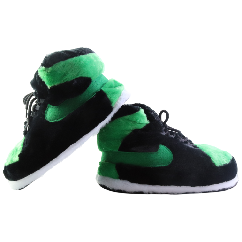 Stepcorner Peluş Sneakers – Neon Green
