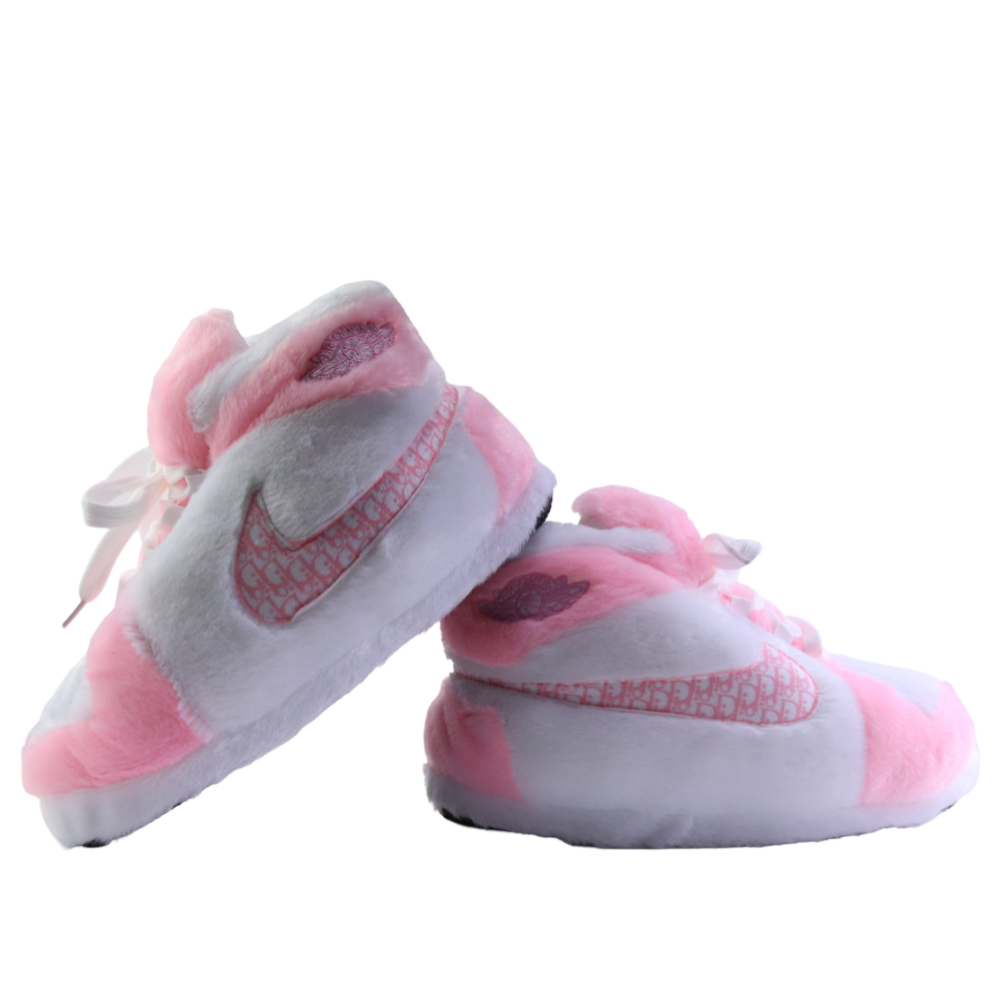 Stepcorner Peluş Sneakers – Dior Pink