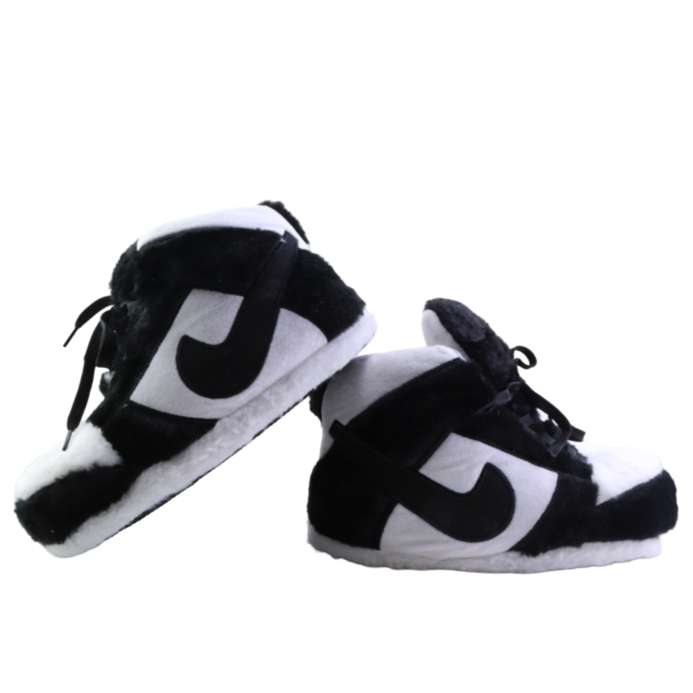 Stepcorner Peluş Sneakers – Panda Black