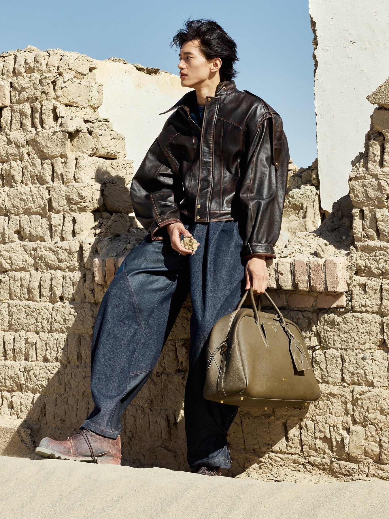 Large Yore Bowling Bag - Moss