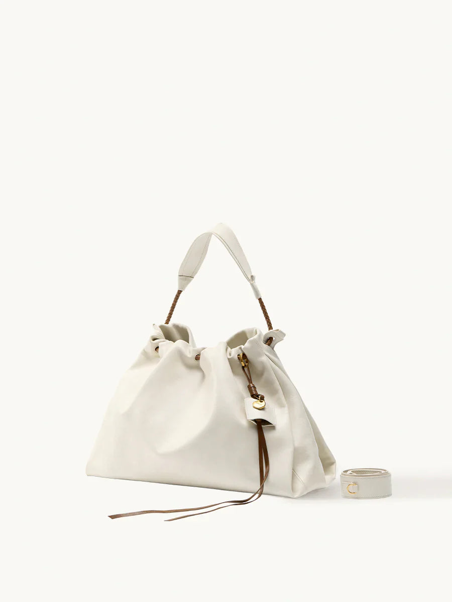 Medium Gather Bag Set - Cloud (Contrast Tone)