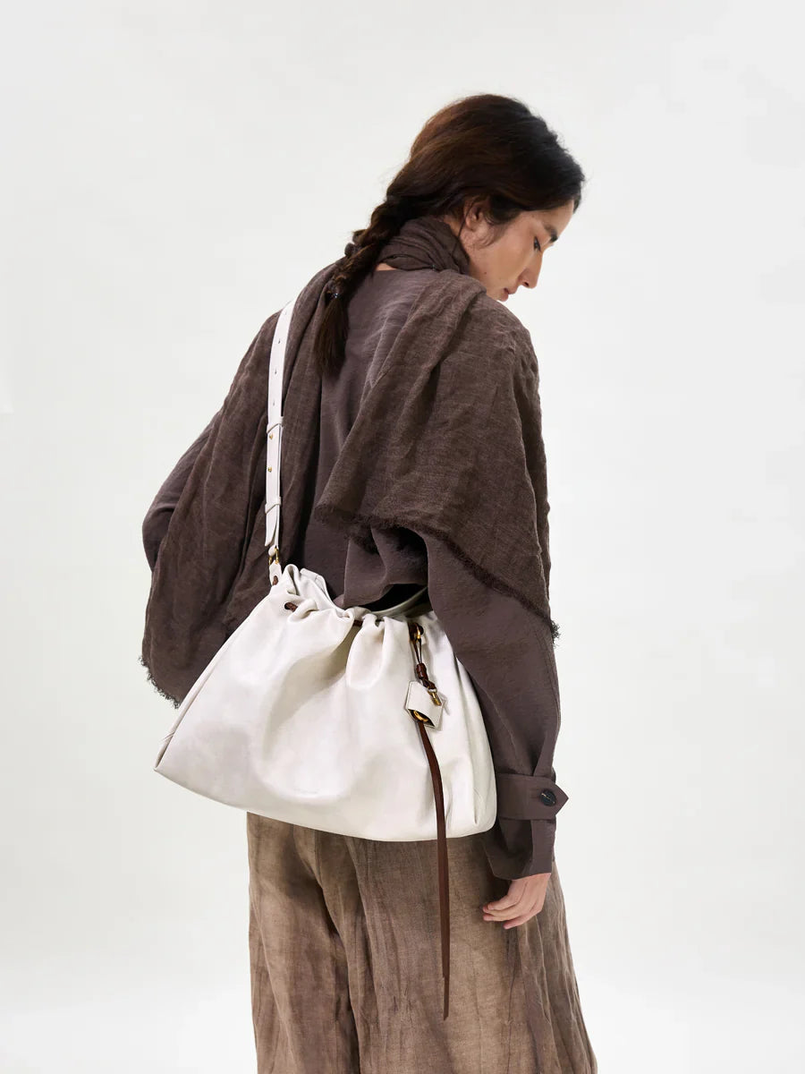 Medium Gather Bag Set - Cloud (Contrast Tone)