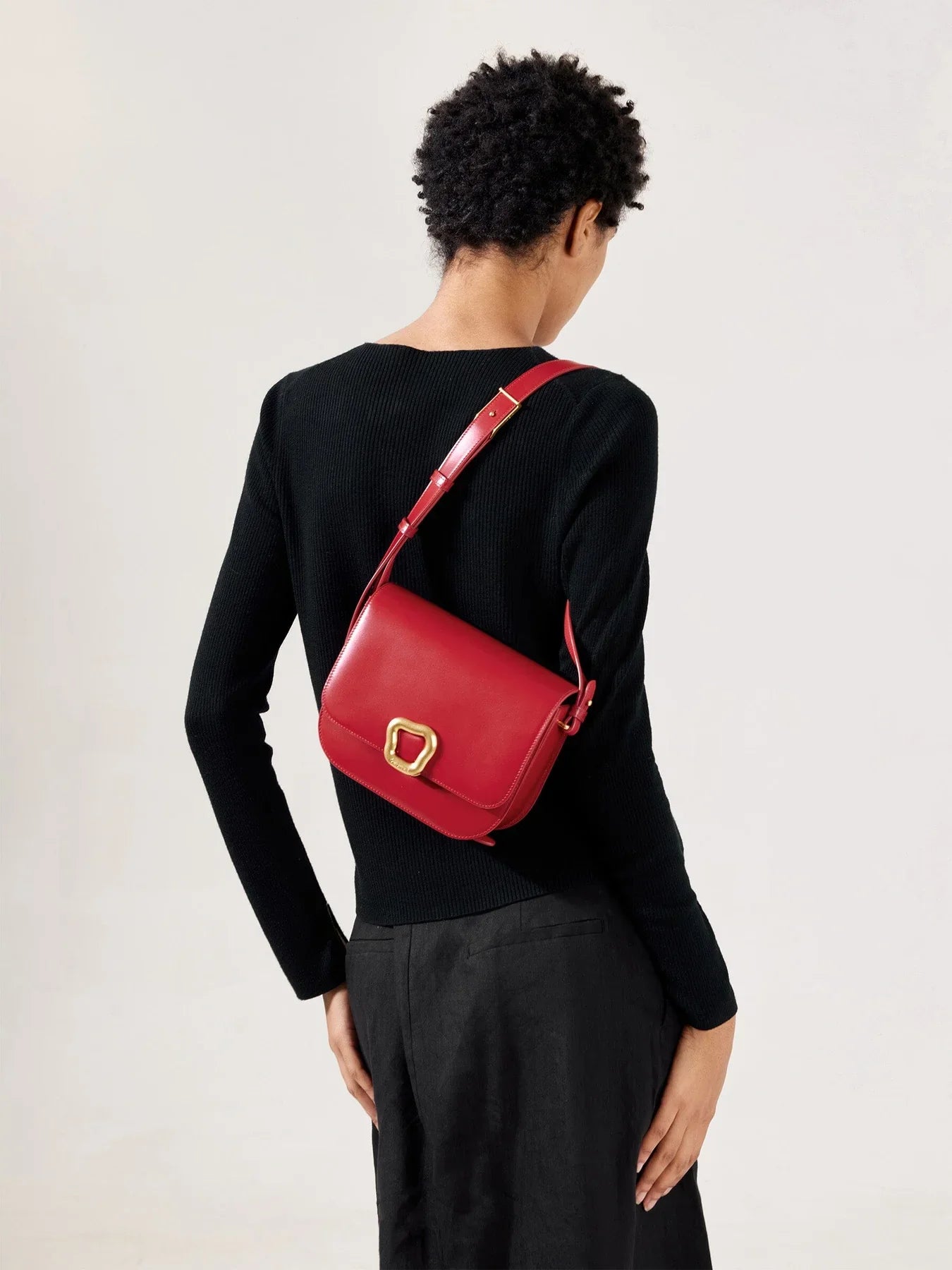 Medium Reset Tofu Bag - Lucky Red