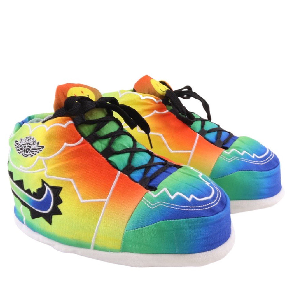 Stepcorner Peluş Sneakers – Rainbow Burst