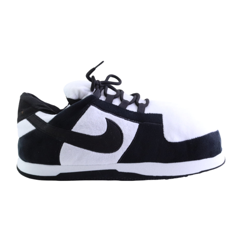 Stepcorner Peluş Sneakers – Black & White Classic