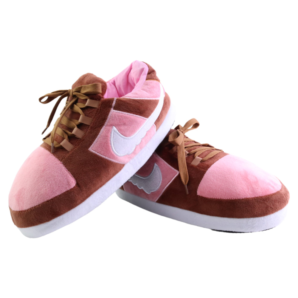 Stepcorner Peluş Sneakers – Choco Pink