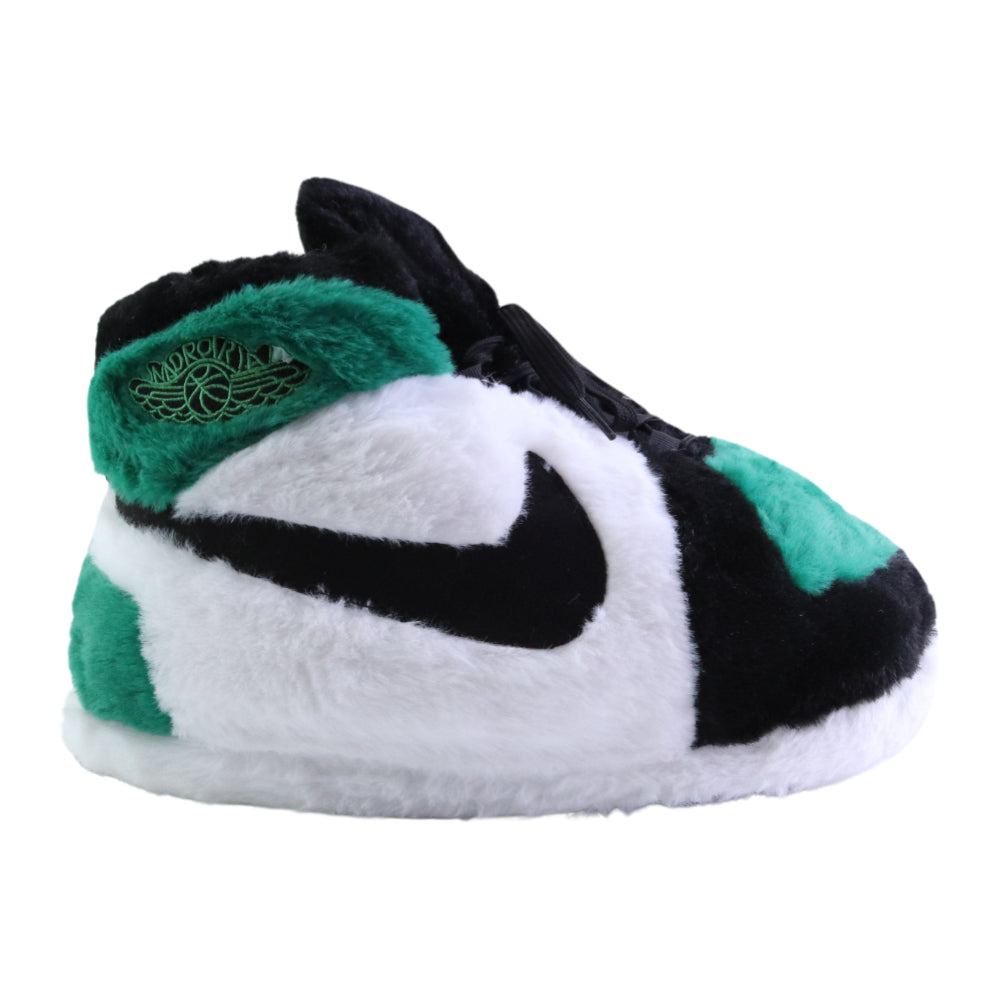 Stepcorner Peluş Sneakers – Emerald Green