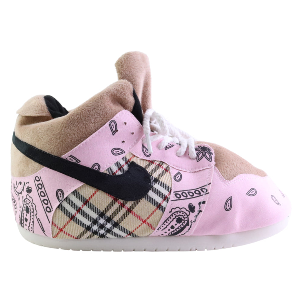 Stepcorner Peluş Sneakers – Bandana Pink