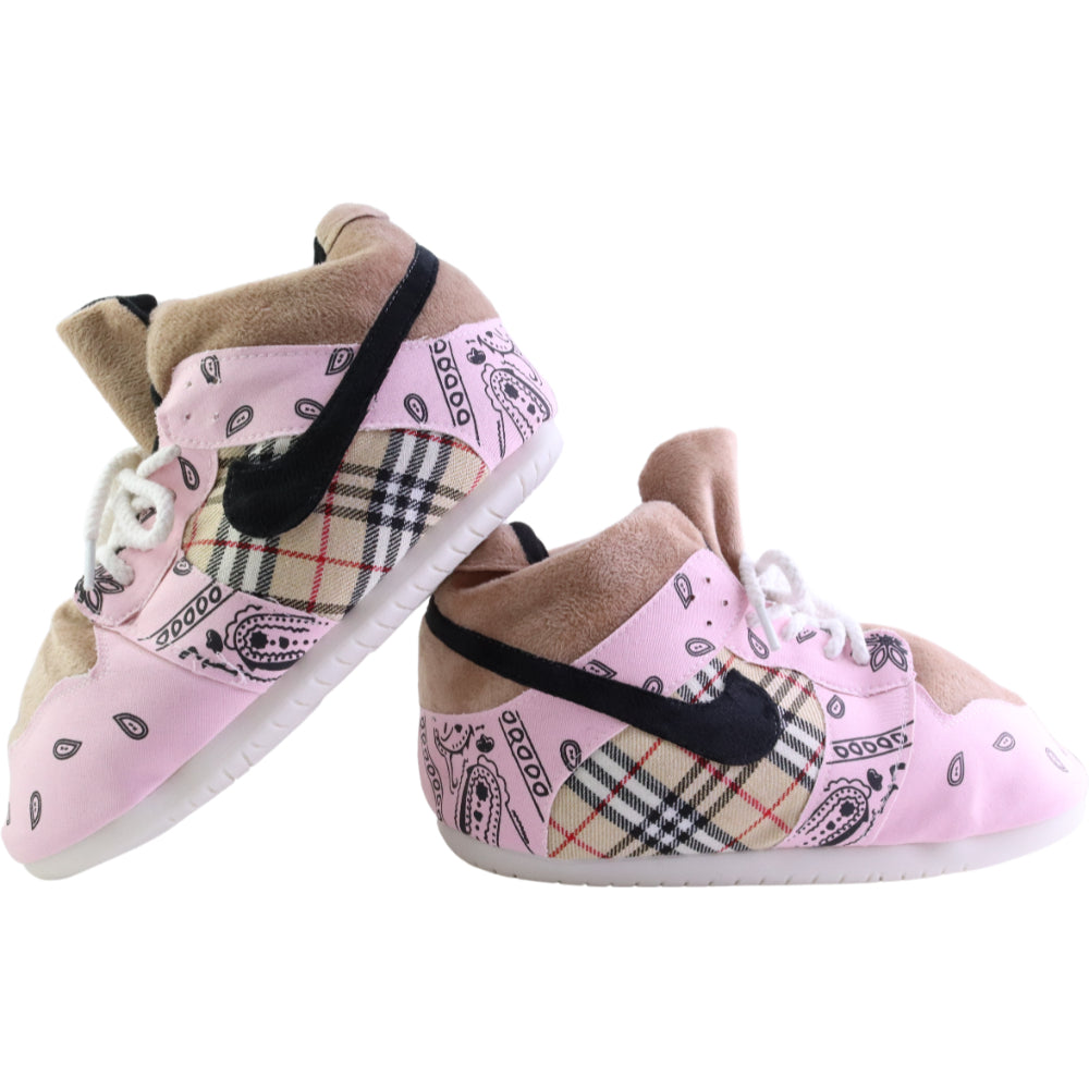 Stepcorner Peluş Sneakers – Bandana Pink