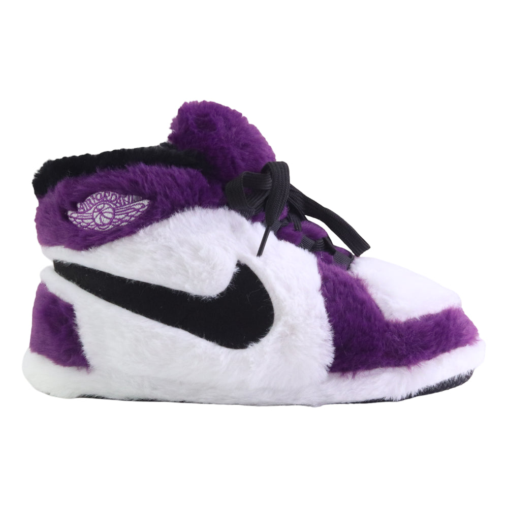 Stepcorner Çocuk Peluş Sneakers – Purple Storm