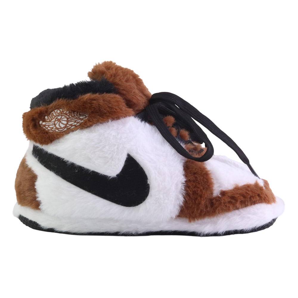 Stepcorner Çocuk Peluş Sneakers – Brown Panda