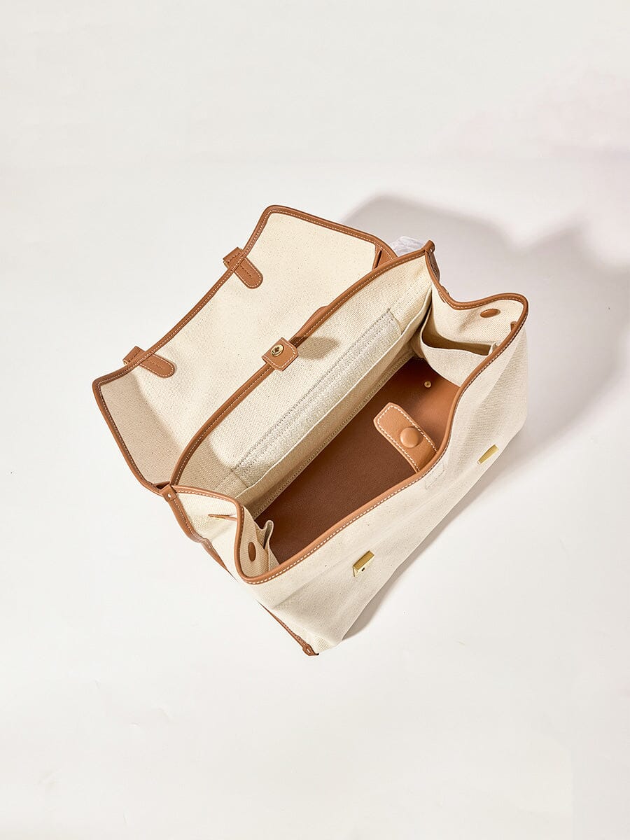The Large Shan Briefcase - Canvas