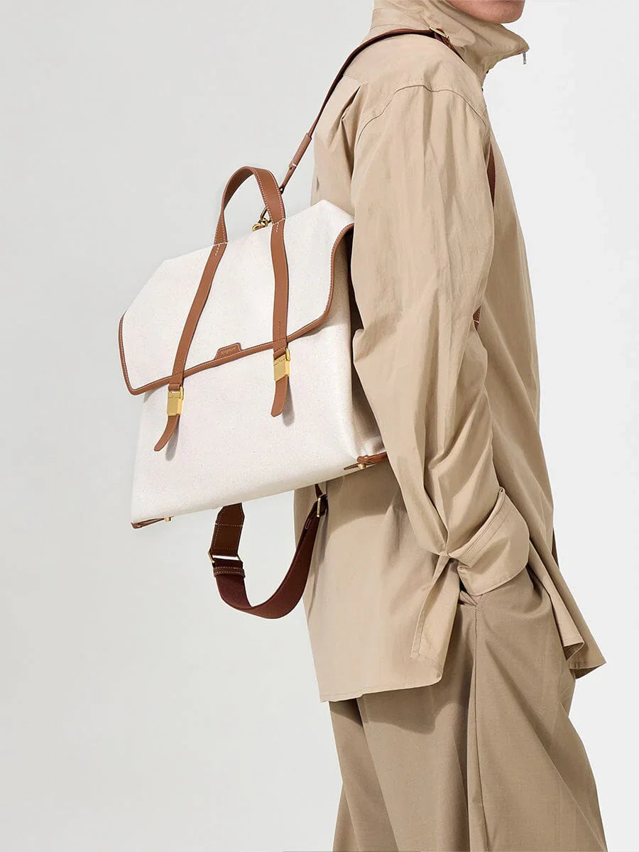 The Large Shan Briefcase - Canvas