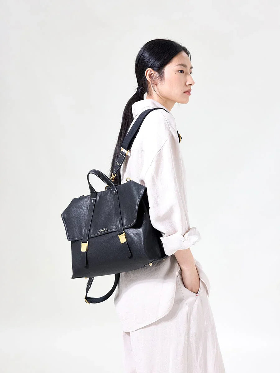 The Small Shan Briefcase - Onyx