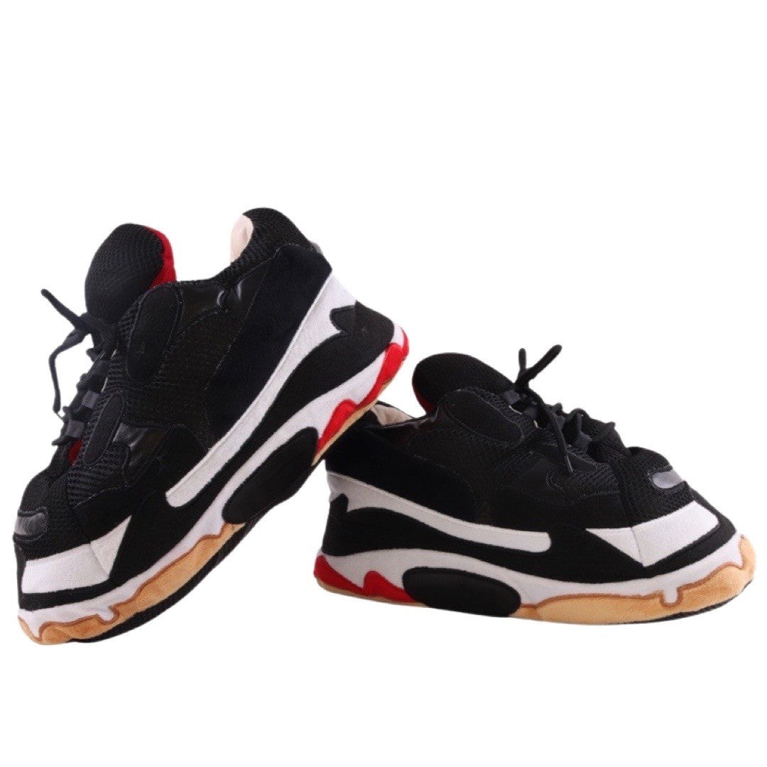 Stepcorner Peluş Sneakers – Black Storm