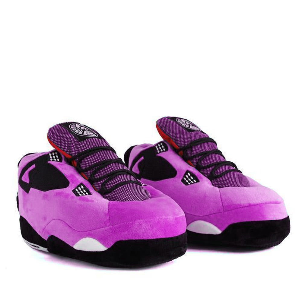 Stepcorner Peluş Sneakers – Purple Vibe