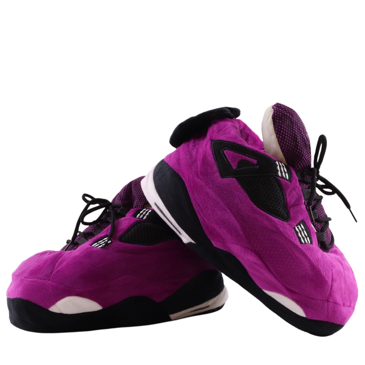 Stepcorner Peluş Sneakers – Purple Vibe