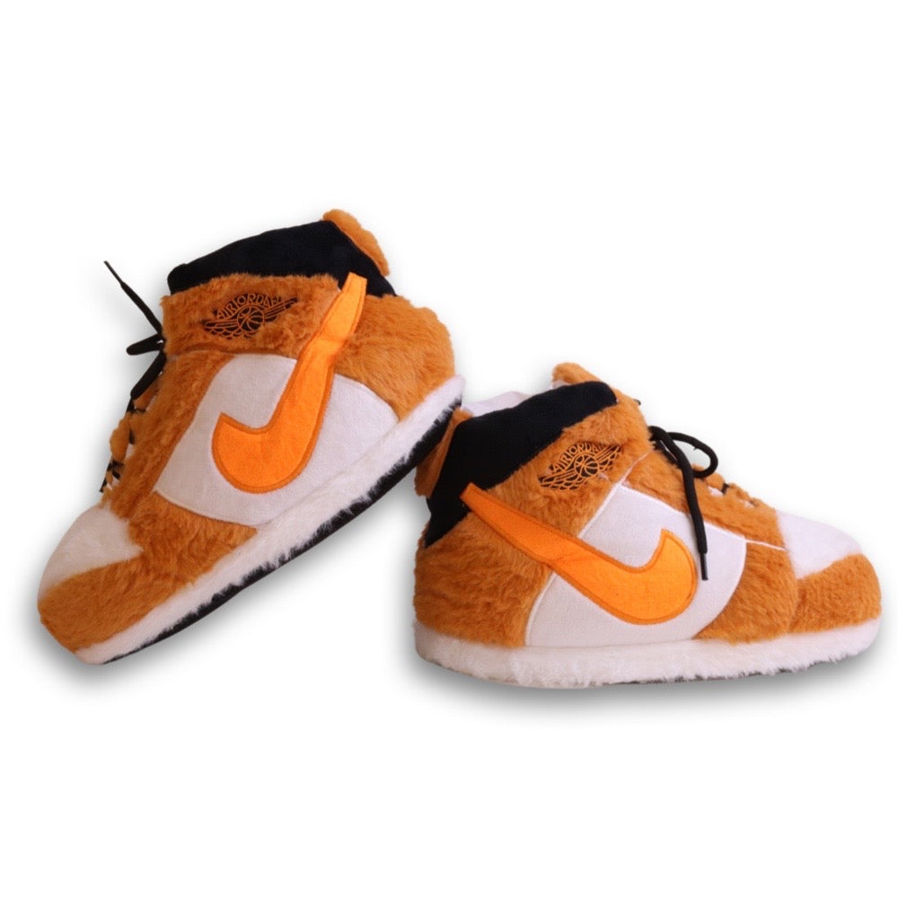 Stepcorner Peluş Sneakers – Orange Flame