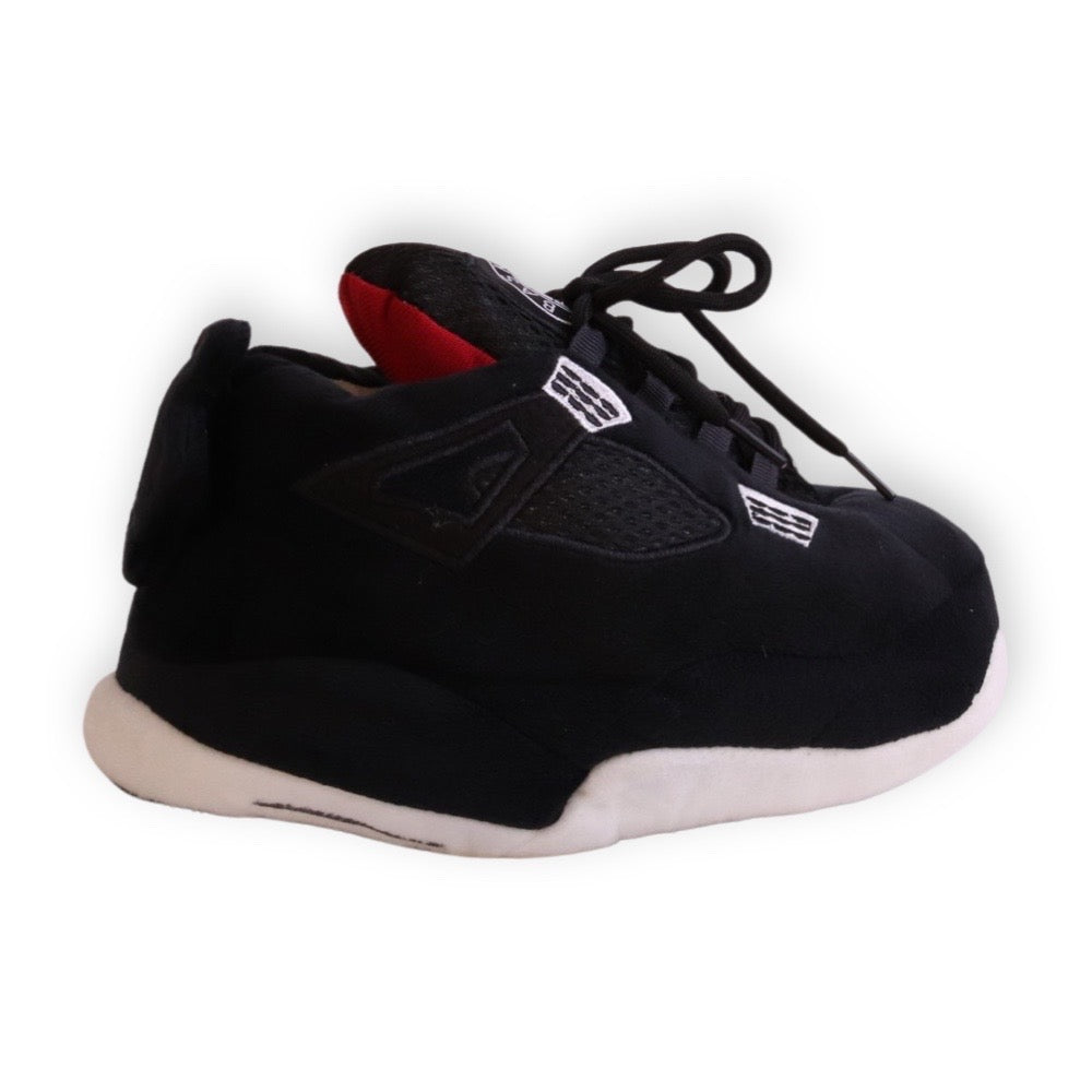 Stepcorner Çocuk Peluş Sneakers – Black Bred